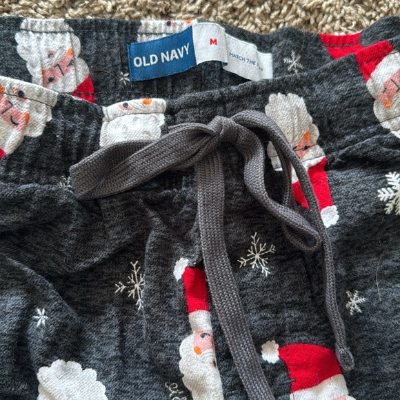 Santa pajama bottom joggers - Picture 3 of 5
